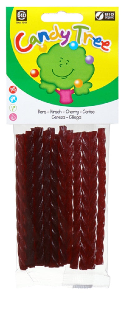 CANDY TREE: Organic Twists Cherry, 2.6 oz