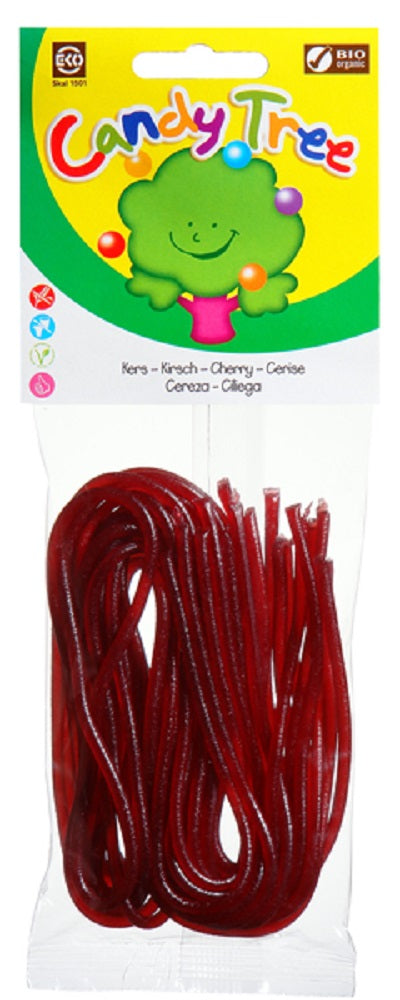 CANDY TREE: Organic Cherry Laces, 2.6 oz