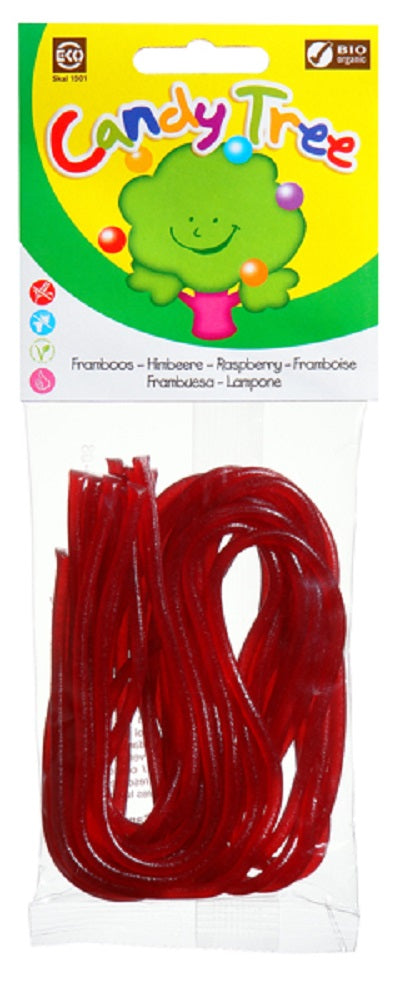 CANDY TREE: Raspberry Laces Organic, 2.6 oz