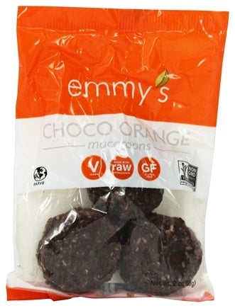 EMMYS ORGANICS: Choco Orange Macaroons, 2 oz