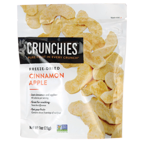 CRUNCHIES: Apple Cinnamon, 1 oz