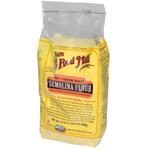 BOB'S RED MILL: Semolina Pasta Flour, 25 lb