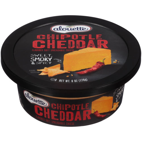 ALOUETTE: Chipotle Cheddar Spreadable Cheese, 6 oz