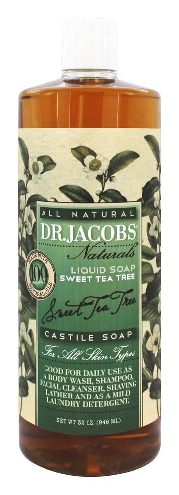 DR JACOBS: Sweet Tea Tree Liquid Soap, 32 oz