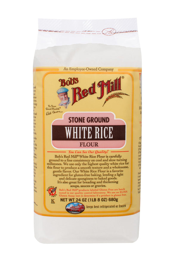 BOB'S RED MILL: Rice Flour White, 25 lb