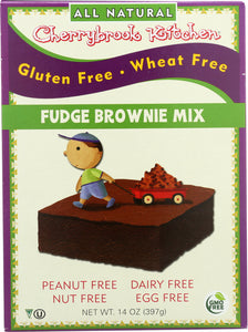 CHERRYBROOK KITCHEN: Gluten Free Dreams Fudge Brownie Mix, 14 oz