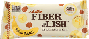 FIBER D'LISH: Banana Walnut Bar, 1.6 oz