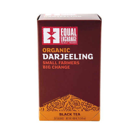 EQUAL EXCHANGE: Organic Darjeeling Tea, 20 bags