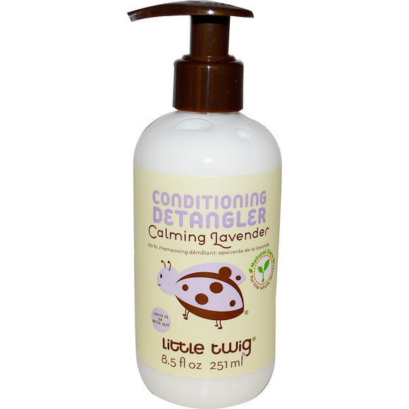 LITTLE TWIG: Conditioning Detangler  Calming Lavender, 8.5 oz