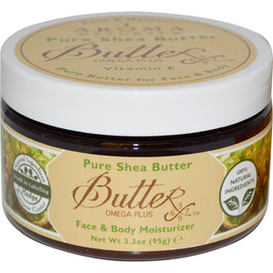AROMA NATURALS: Pure Shea Body Butter, 3.3 oz