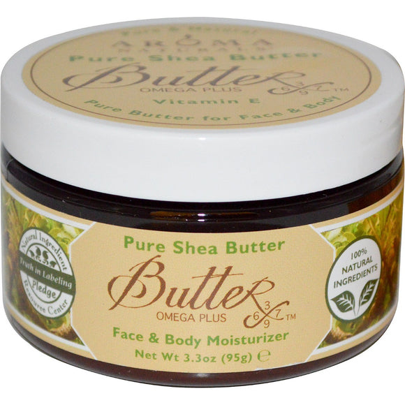 AROMA NATURALS: Pure Shea Body Butter, 3.3 oz