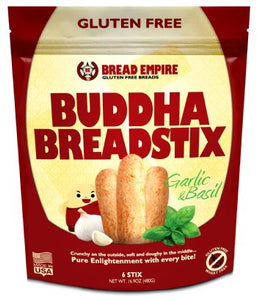 BREAD EMPIRE: Breadstick Garlic Basil, 16.9 oz
