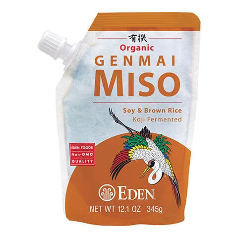 EDEN FOODS: Genmai Miso Soy and Brown Rice Organic, 12.1 oz