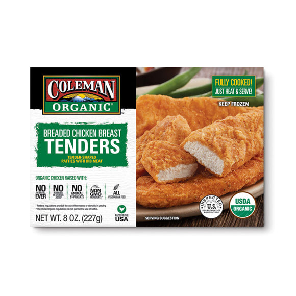 COLEMAN: Chicken Tender Organic, 8 oz