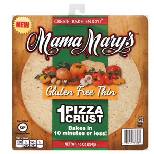 MAMA MARYS: Pizz Crust Gluten Free 12 Inches, 10 oz