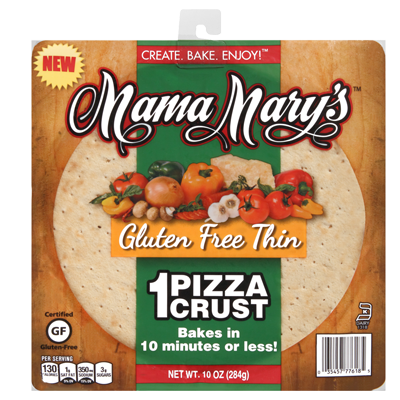 MAMA MARYS: Pizz Crust Gluten Free 12 Inches, 10 oz