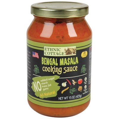 ETHNIC COTTAGE: Bengal Masala Cooking Sauce, 15 oz