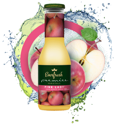 EVERFRESH: Pink Lady Apple Juice, 12 oz