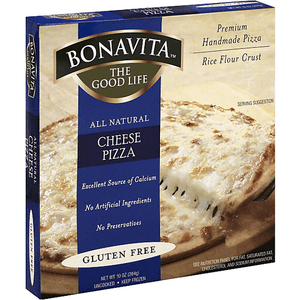 BONAVITA: Gluten Free Cheese Pizza, 10 oz