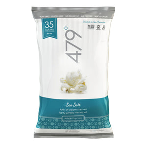 479 DEGREES: Artisan Popcorn Sea Salt, 4 oz