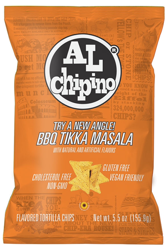 AL CHIPINO: BBQ Tikka Masala Tortilla Chips, 5.5 oz