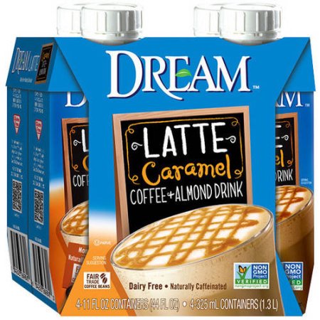DREAM: Dream Latte Caramel Coffee + Almond Drink 4-11oz, 44 oz