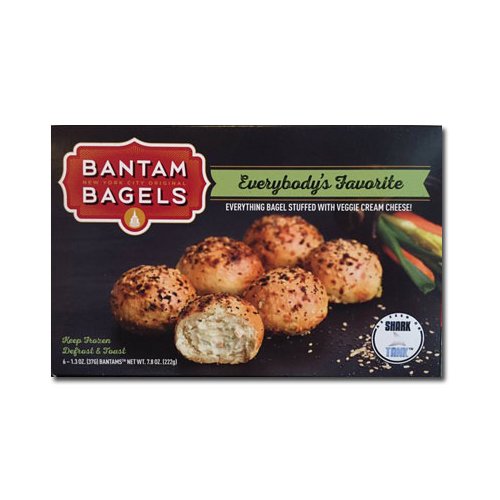 BANTAM BAGELS: Everything Mini Stuffed Bagels, 7.8 oz