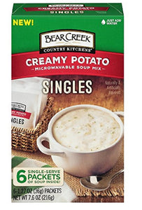 BEAR CREEK: Creamy Potato Soup Mix Singles, 7.62 oz