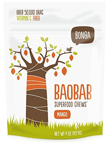 BONGA FOODS: Baobab Mango Chew, 4 oz