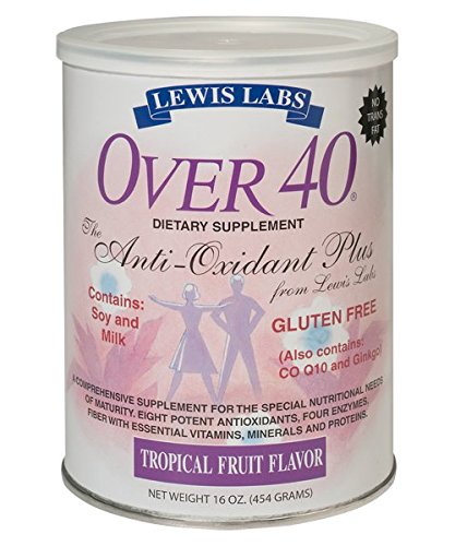 LEWIS LABS: Over 40 Tropical Fruit Flavor, 16 oz