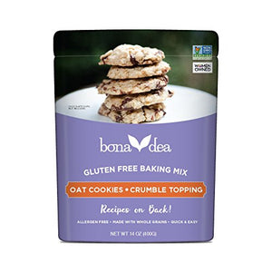 BONA DEA: Outrageous Oat Cookies Baking Mix, 14 oz