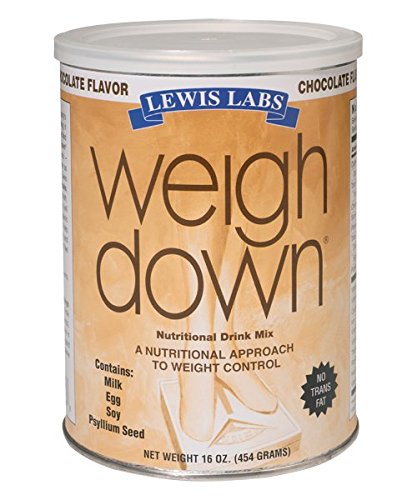 LEWIS LABS: Weigh Down Chocolate, 16 oz