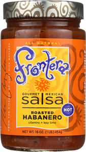 FRONTERA: Salsa Hot Roasted Habanero, 16 oz