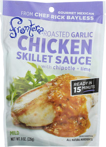 FRONTERA: Roasted Garlic Chicken Skillet Sauce Seasoning Pouch, 8 oz