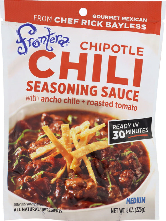 FRONTERA: Chipotle Chili Seasoning Sauce 8 Oz
