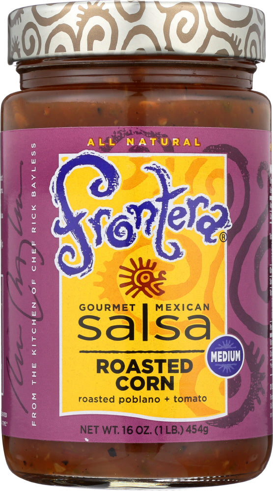 FRONTERA: Roasted Corn and Poblano Salsa, 16 oz