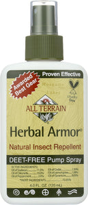 ALL TERRAIN: Herbal Armor Natural Insect Repellent, 4 Oz