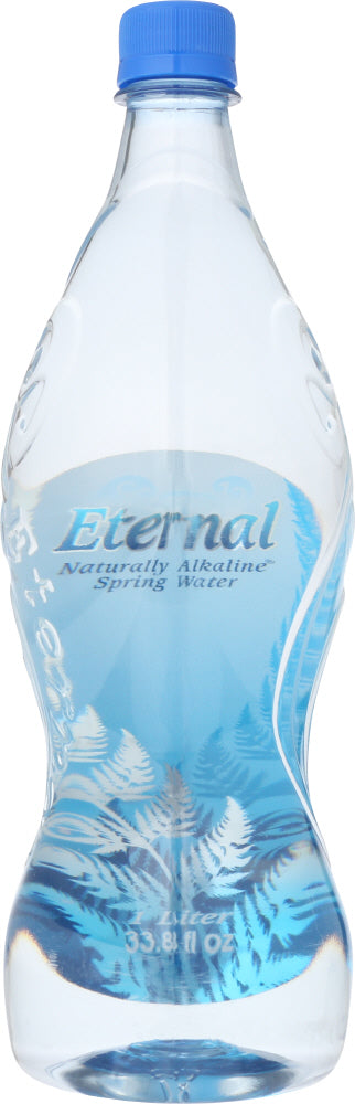 ETERNAL: Naturally Alkaline Spring Water, 33.8 oz