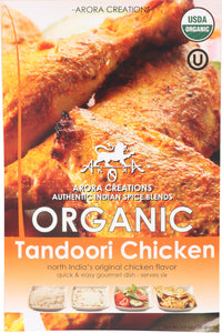 ARORA CREATIONS: Organic Tandoori Chicken Spice Blend, 0.9 oz