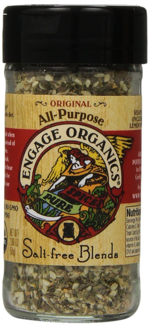ENGAGE ORGANICS: Original All-Purpose Salt-free Blends, 2.08 oz