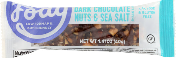 FODY FOOD CO: Bar Dark Chocolate Sea Salt, 1.41 oz