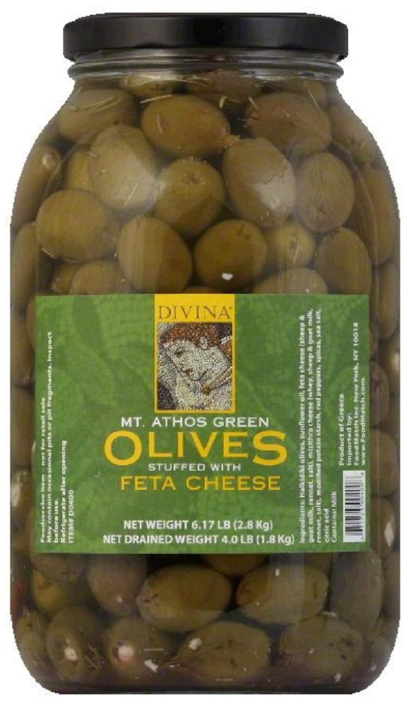 DIVINA: Olive Stuffed Feta Oil, 4 lb