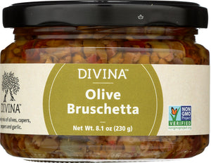 DIVINA: Olive Bruschetta, 8.1 oz