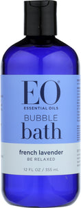 EO: Serenity Bubble Bath French Lavender with Aloe, 12 oz