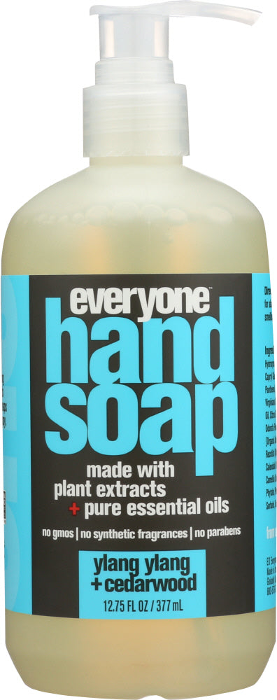 EVERYONE: Ylang Ylang + Cedarwood Hand Soap, 12.75 oz