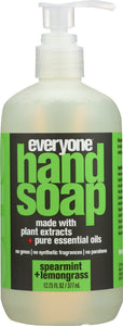 EVERYONE: Spearmint + Lemongrass Hand Soap, 12.75 oz