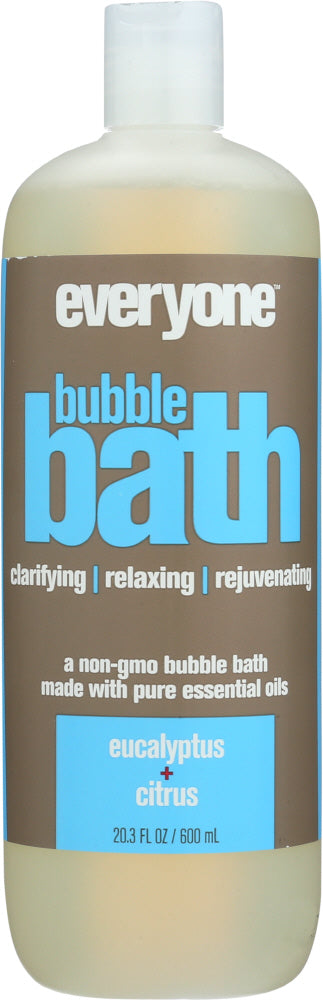 EVERYONE: Eucalyptus + Citrus Bubble Bath, 20.3 oz