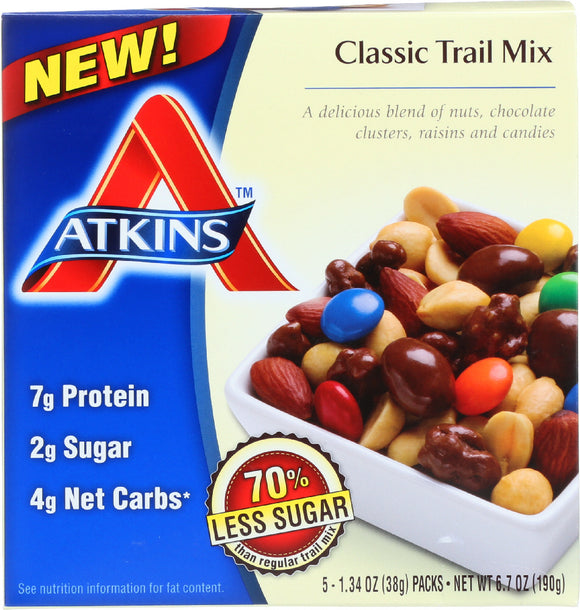 ATKINS: Classic Trail Mix, 6.7 oz