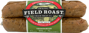 FIELD ROAST: Grain Meat Sausage Smoked Apple Sage, 12.95 oz