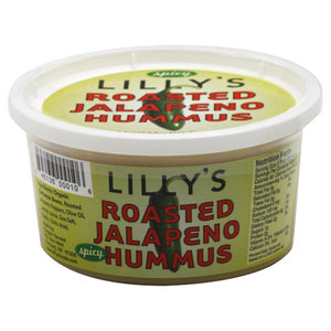 LILLY'S: Roasted Jalapeno Spicy Hummus, 12 oz